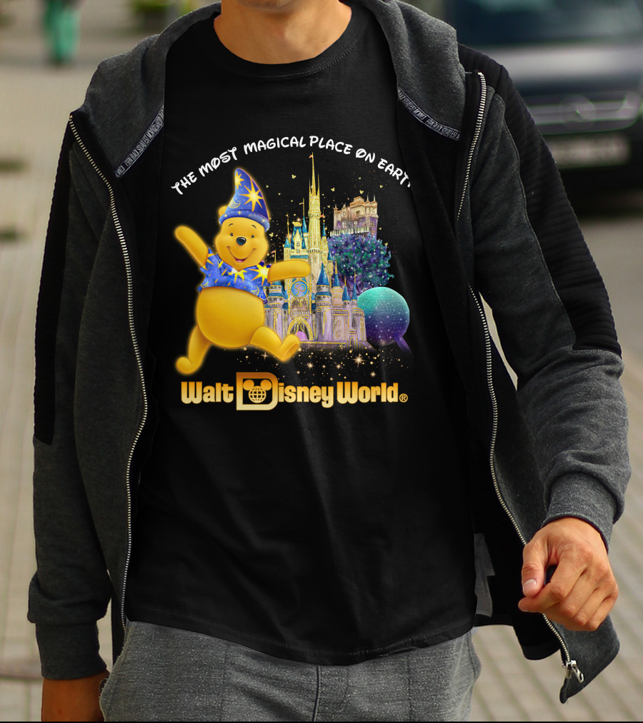 Walt Disney World The Most Magical Place On Earth Pooh T-Shirt