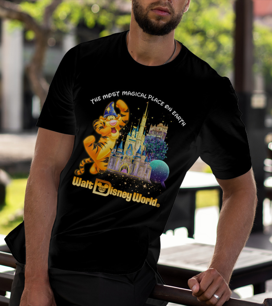 The Most Magical Place On Earth Tigger Walt Disney World T-Shirt