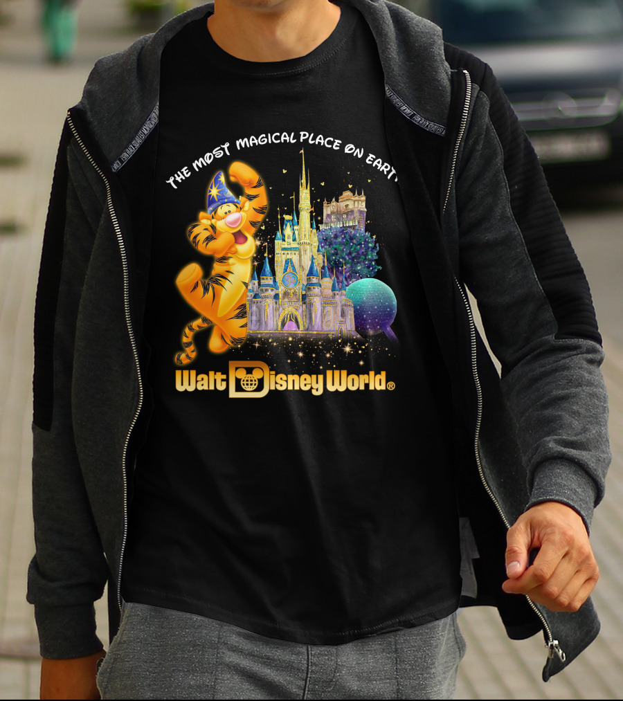 The Most Magical Place On Earth Tigger Walt Disney World T-Shirt
