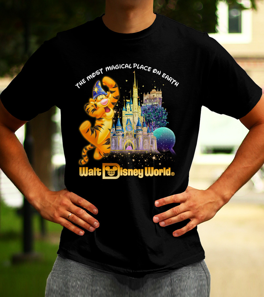 The Most Magical Place On Earth Tigger Walt Disney World T-Shirt