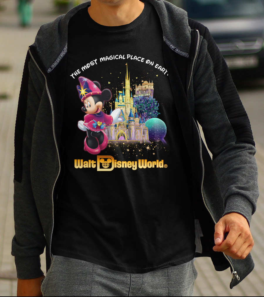 Walt Disney World The Most Magical Place On Earth Minnie T-Shirt