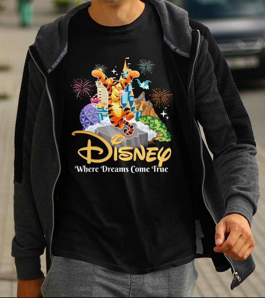 Disney Tigger Where Dreams Come True T-Shirt
