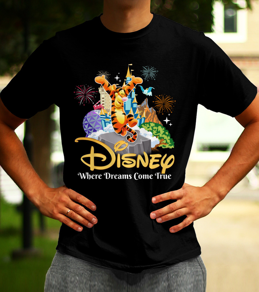 Disney Tigger Where Dreams Come True T-Shirt