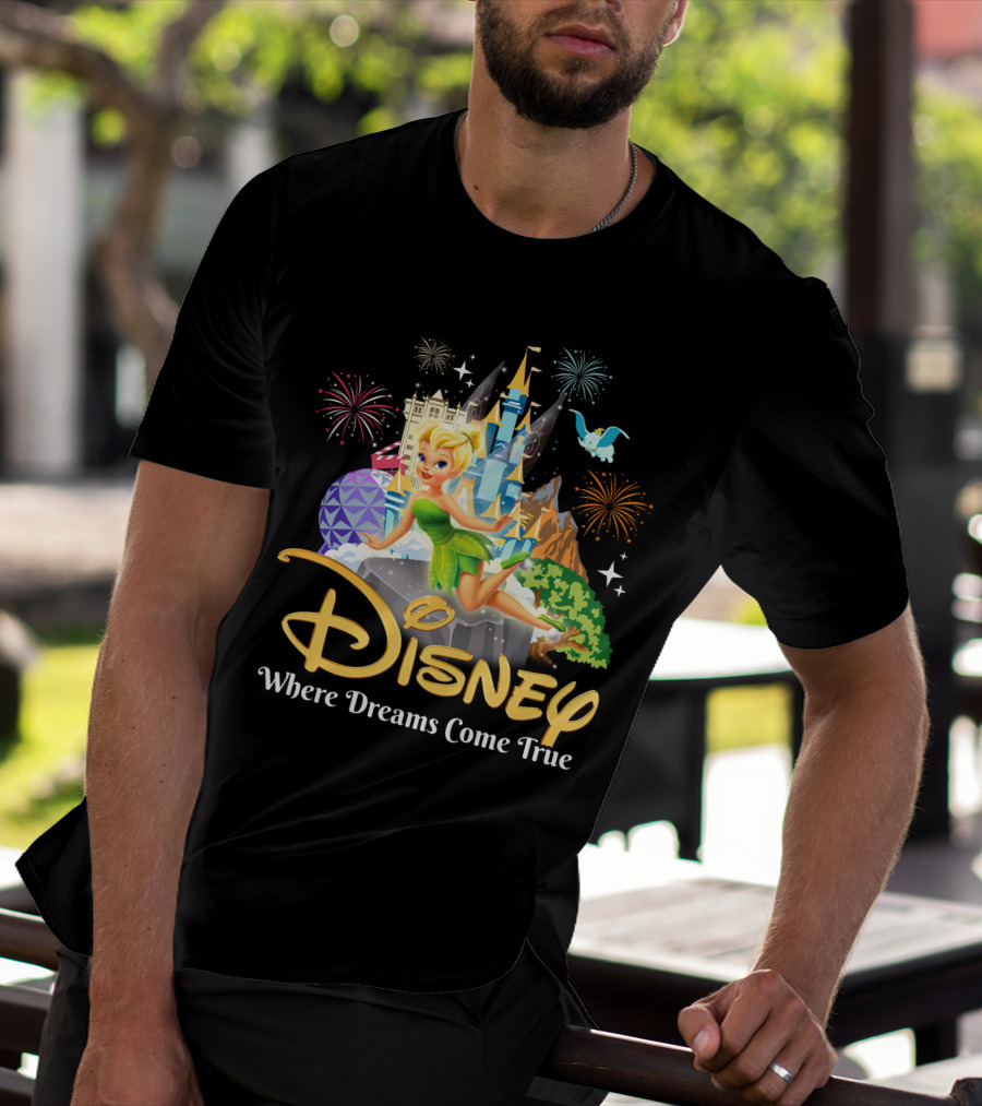 Disney Tinker Bell Where Dreams Come True T-Shirt