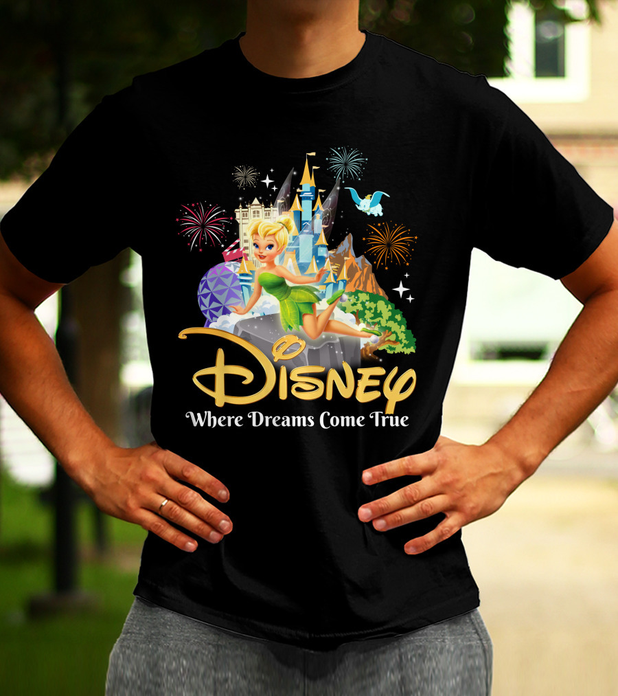Disney Tinker Bell Where Dreams Come True T-Shirt
