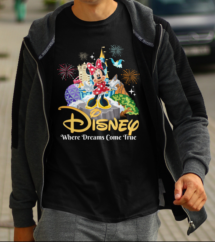 Disney Minnie Where Dreams Come True T-Shirt