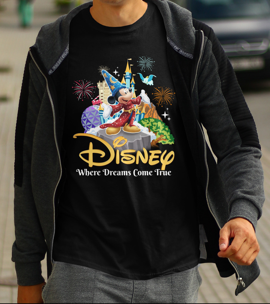 Disney MK Fantasia Where Dreams Come True T-Shirt