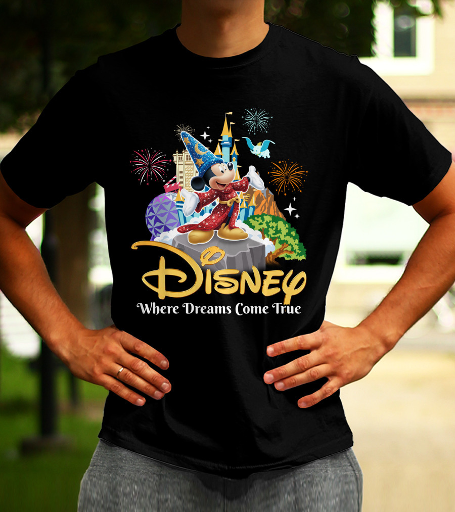 Disney MK Fantasia Where Dreams Come True T-Shirt