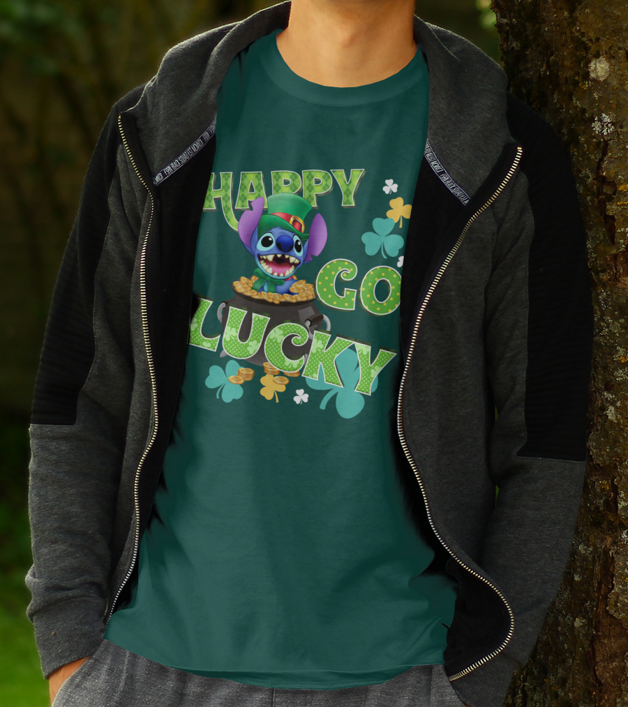 Happy Go Lucky Stitch T-Shirt