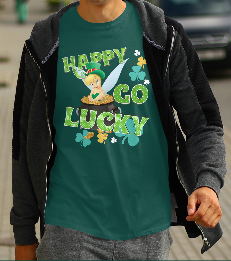 Happy Go Lucky Tinkerbell T-Shirt
