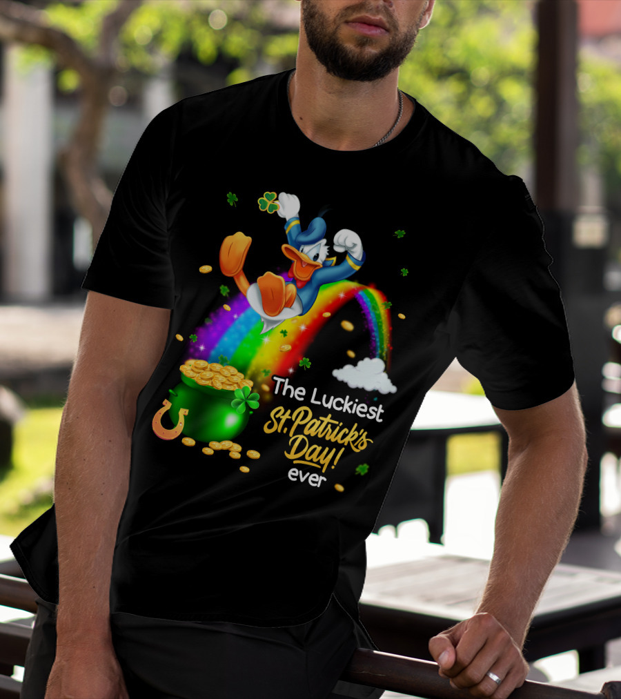 Donald Duck The Luckiest St. Patrick's Day Ever T-Shirt