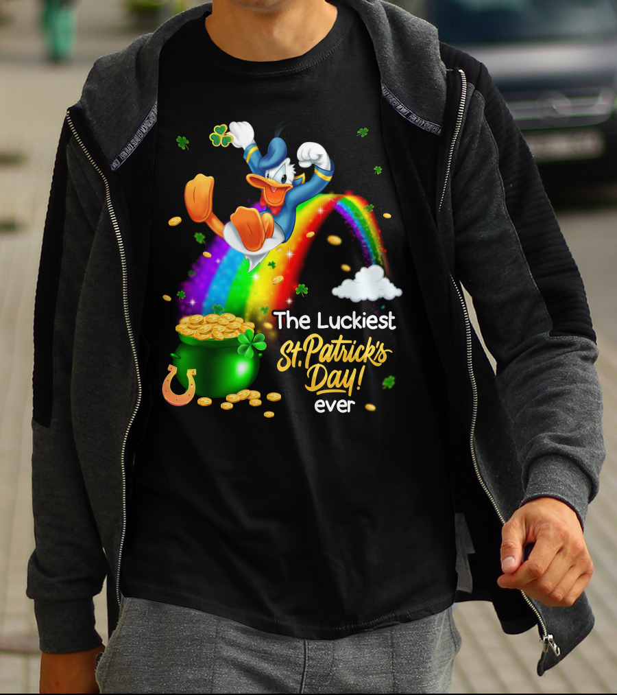 Donald Duck The Luckiest St. Patrick's Day Ever T-Shirt
