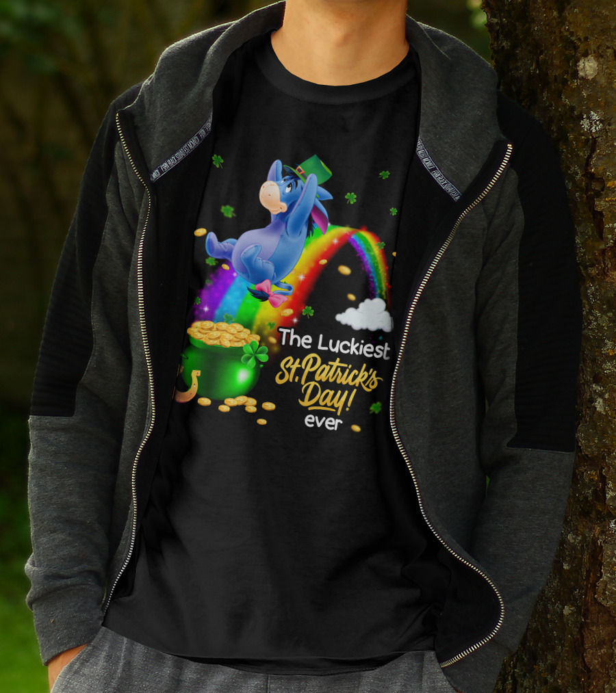 Eeyore The Luckiest St. Patrick's Day Ever T-Shirt