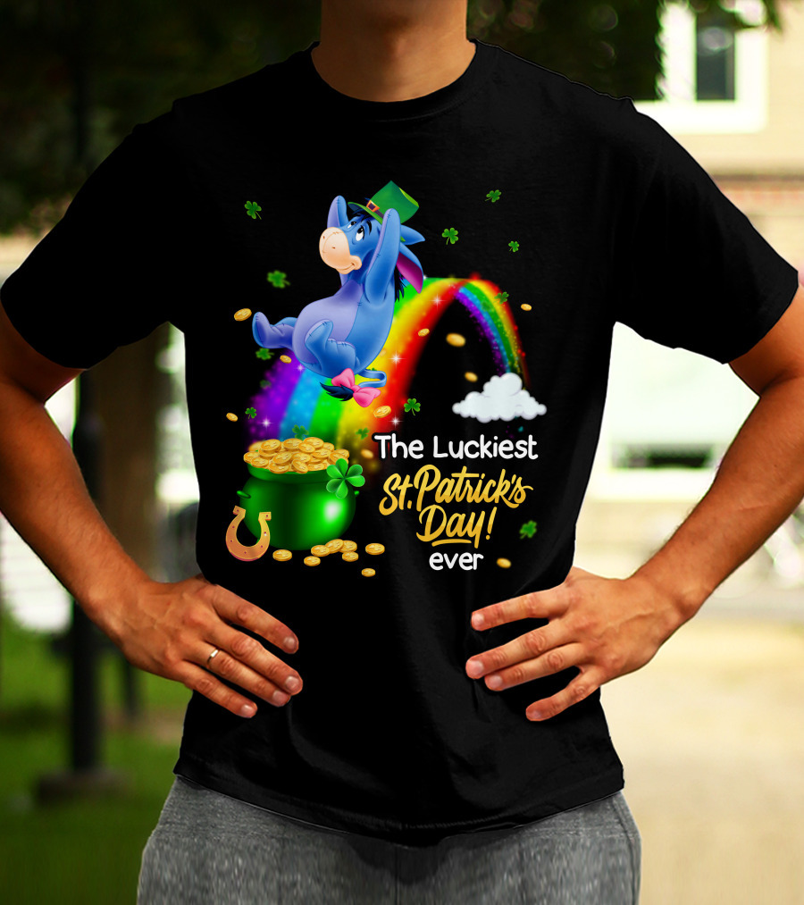 Eeyore The Luckiest St. Patrick's Day Ever T-Shirt