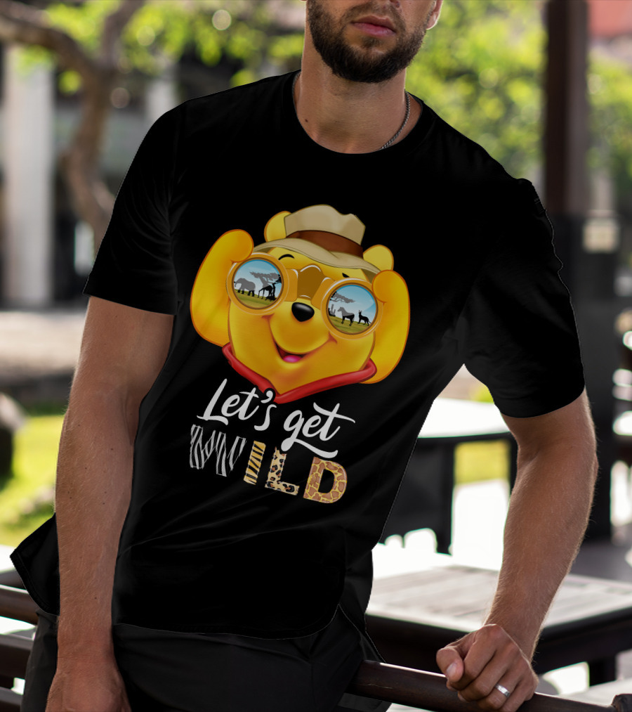 Let's Get Wild Pooh Safari Adventure T-Shirt