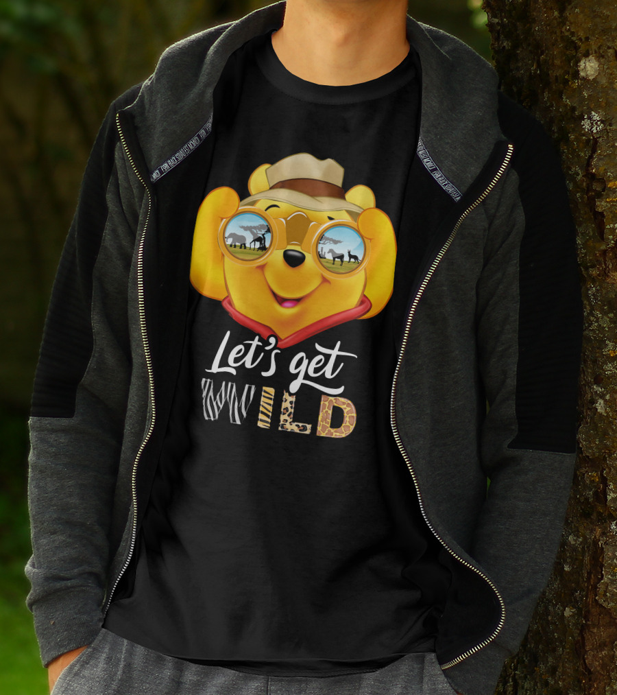 Let's Get Wild Pooh Safari Adventure T-Shirt