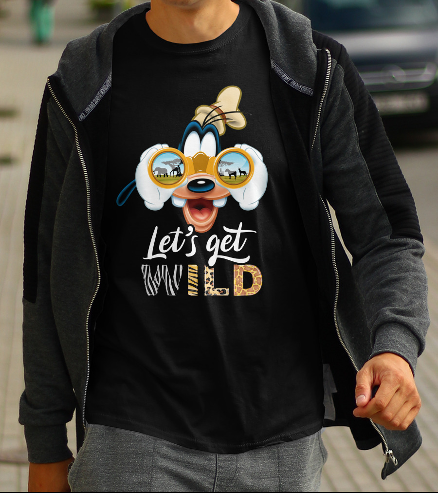Let's Get Wild Goofy Safari Adventure T-Shirt