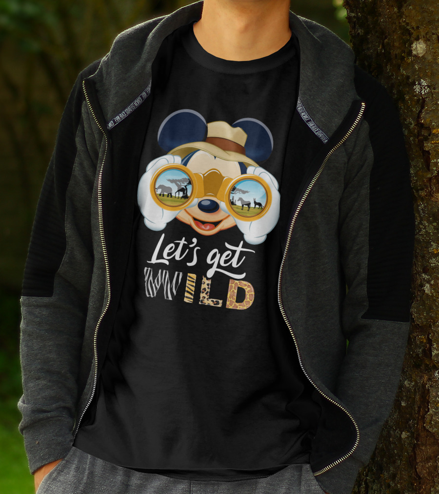 Let's Get Wild Mickey Safari Adventure T-Shirt