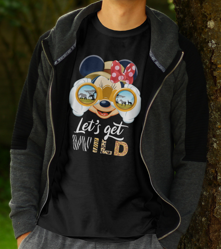 Minnie Let's Get Wild Safari Adventure T-Shirt