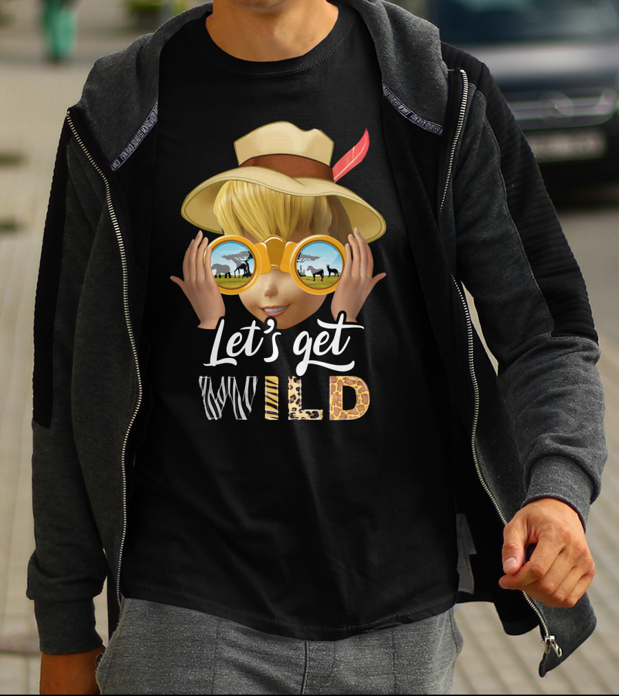 Let's Get Wild Safari Adventure Tinkerbell T-Shirt