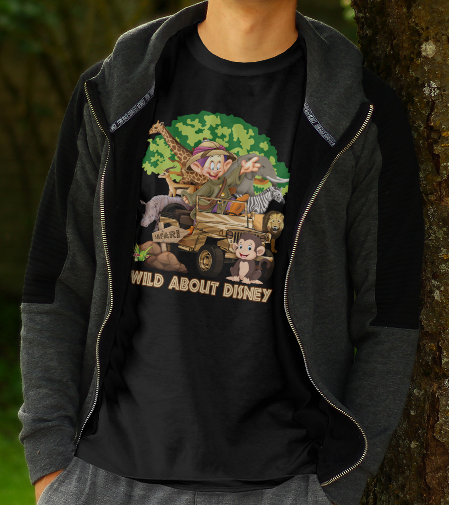 Wild About Disney Dopey Safari Adventure T-Shirt