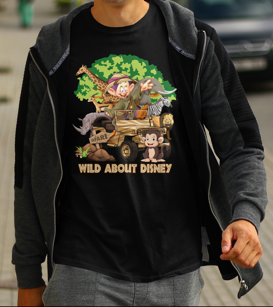 Wild About Disney Dopey Safari Adventure T-Shirt