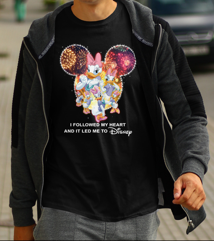 I Followed My Heart And It Led Me To Disney Daisy T-Shirt
