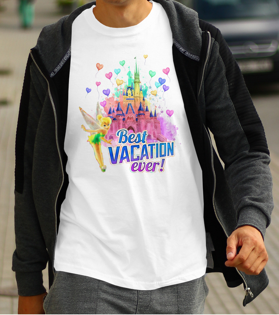 Tinkerbell Best Vacation Ever T-Shirt