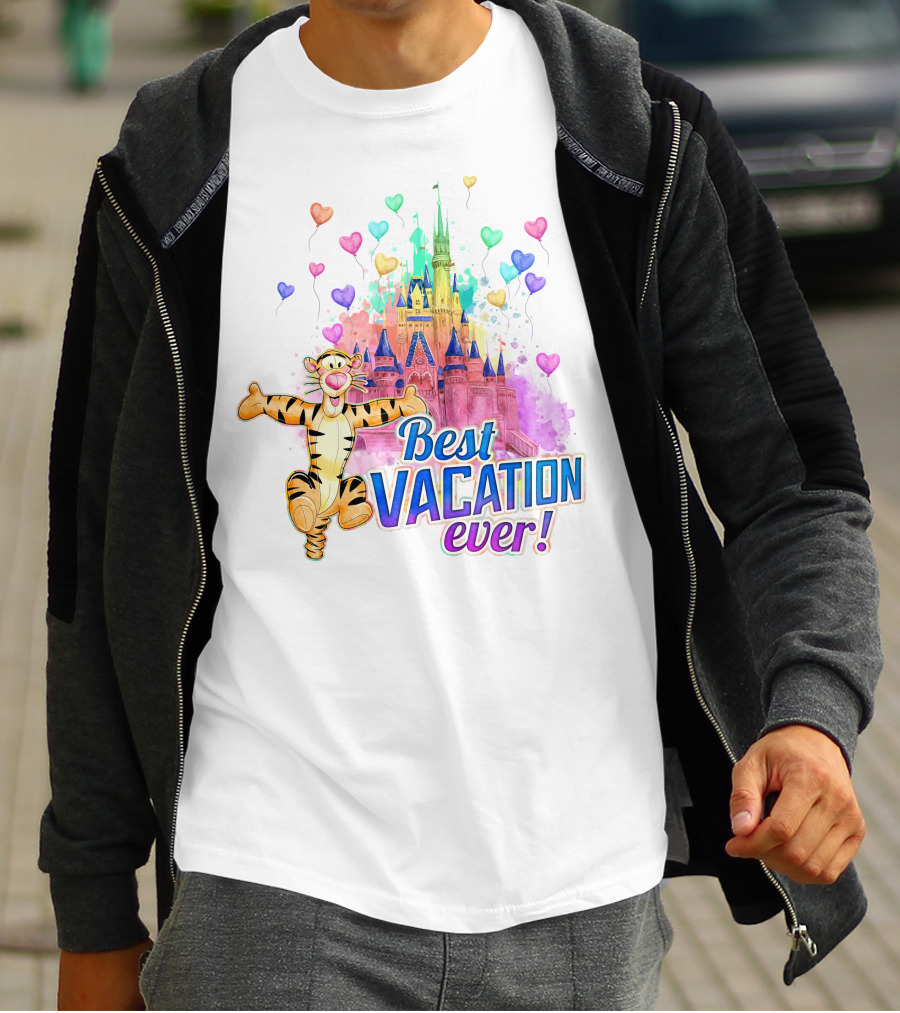 Best Vacation Ever Tigger Disneyland T-Shirt
