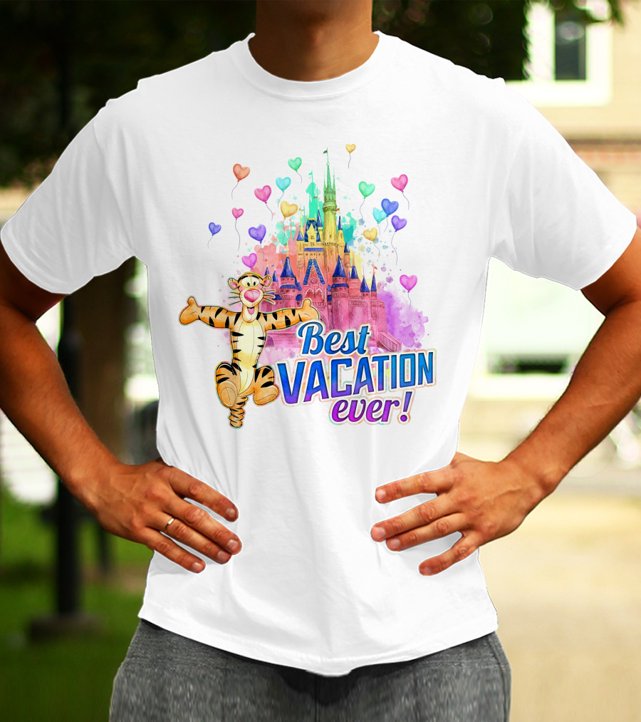 Best Vacation Ever Tigger Disneyland T-Shirt