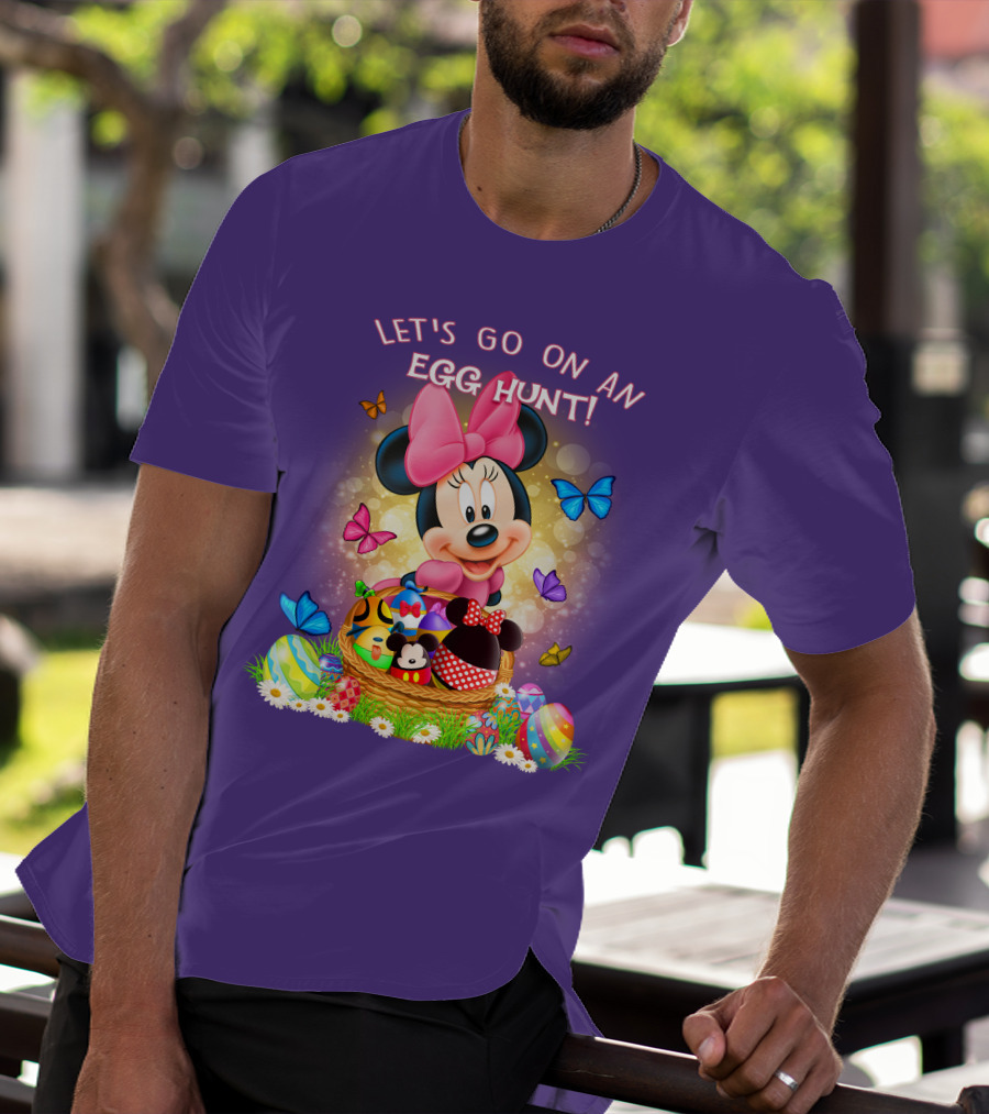 Let's Go On An Egg Hunt Minnie T-Shirt