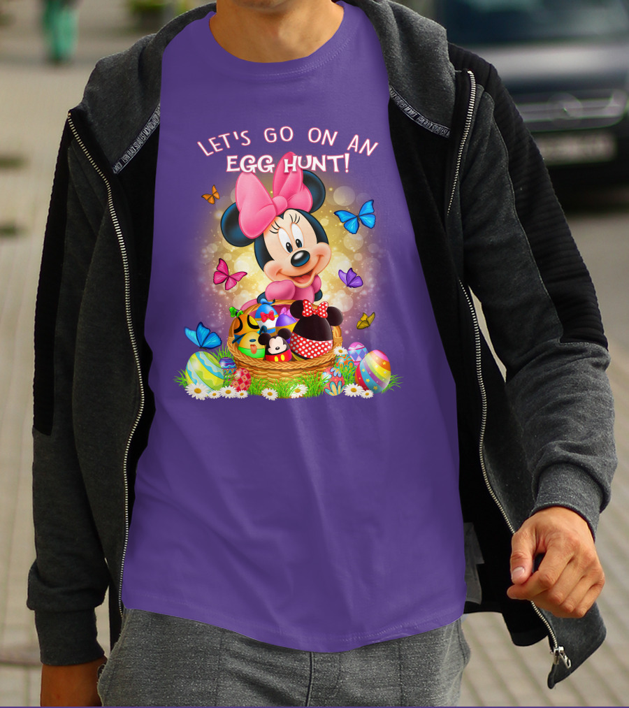 Let's Go On An Egg Hunt Minnie T-Shirt