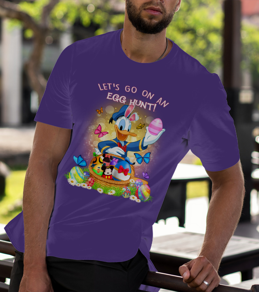 Let's Go On An Egg Hunt! Donald T-Shirt