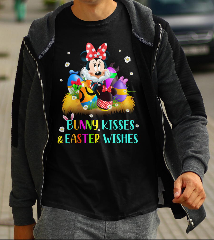 Minnie Bunny Kisses & Easter Wishes T-Shirt