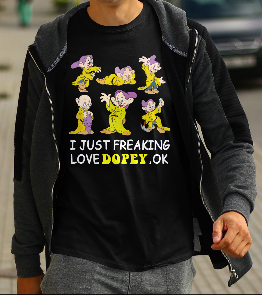 I Just Freaking Love Disney Dopey Ok T-Shirt