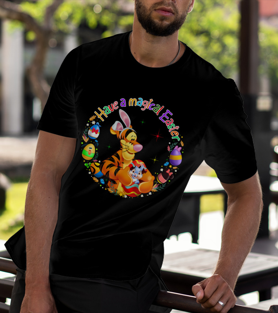 Have A Magical Easter Tigger And Easter Eggs Collection T-Shirt