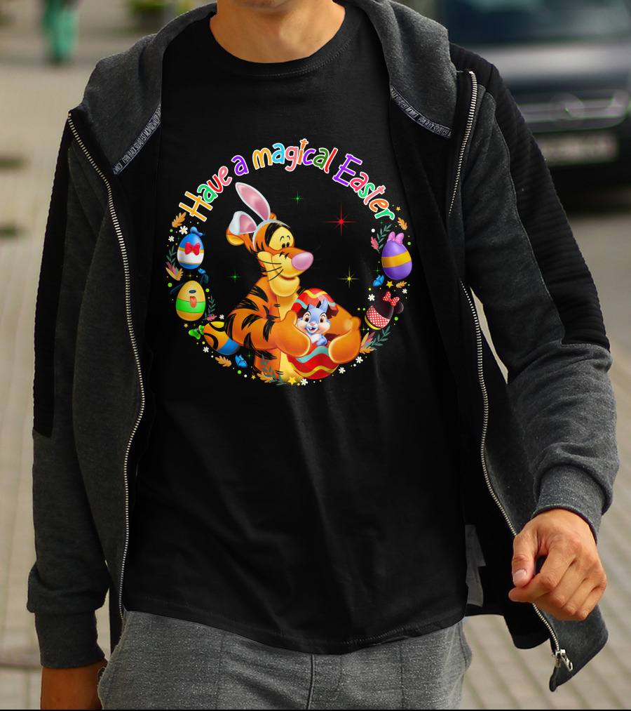 Have A Magical Easter Tigger And Easter Eggs Collection T-Shirt