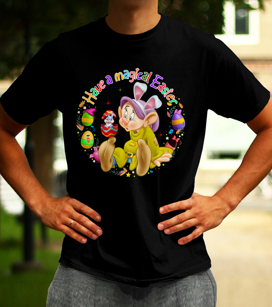 Have A Magical Easter Dopey Bunny Ears Eggs T-Shirt