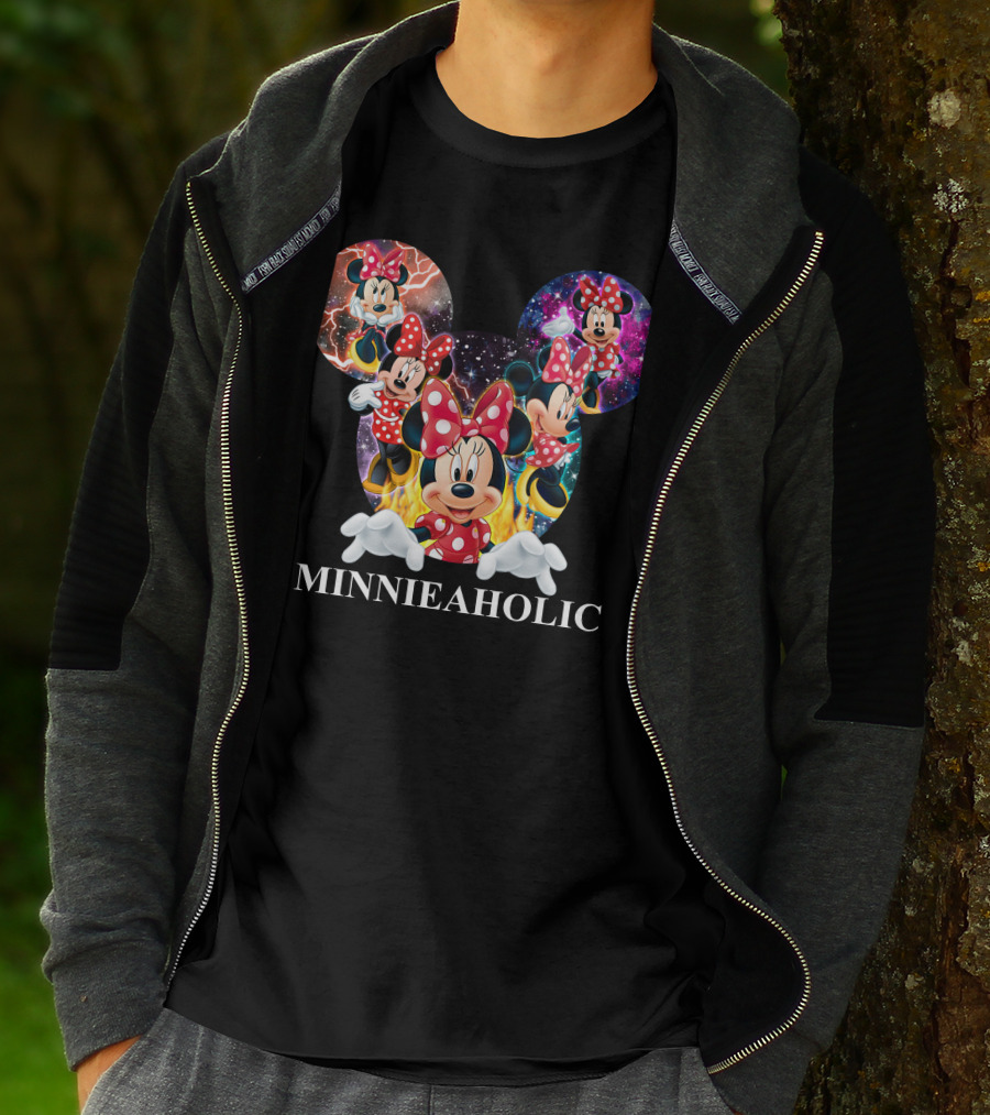 Minnieaholic Minnie Mouse Iconic Universe Style T-Shirt