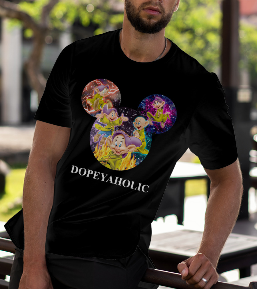Dopeyaholic Mickey Mouse Ears Multiverse Dopey Wonderland T-Shirt