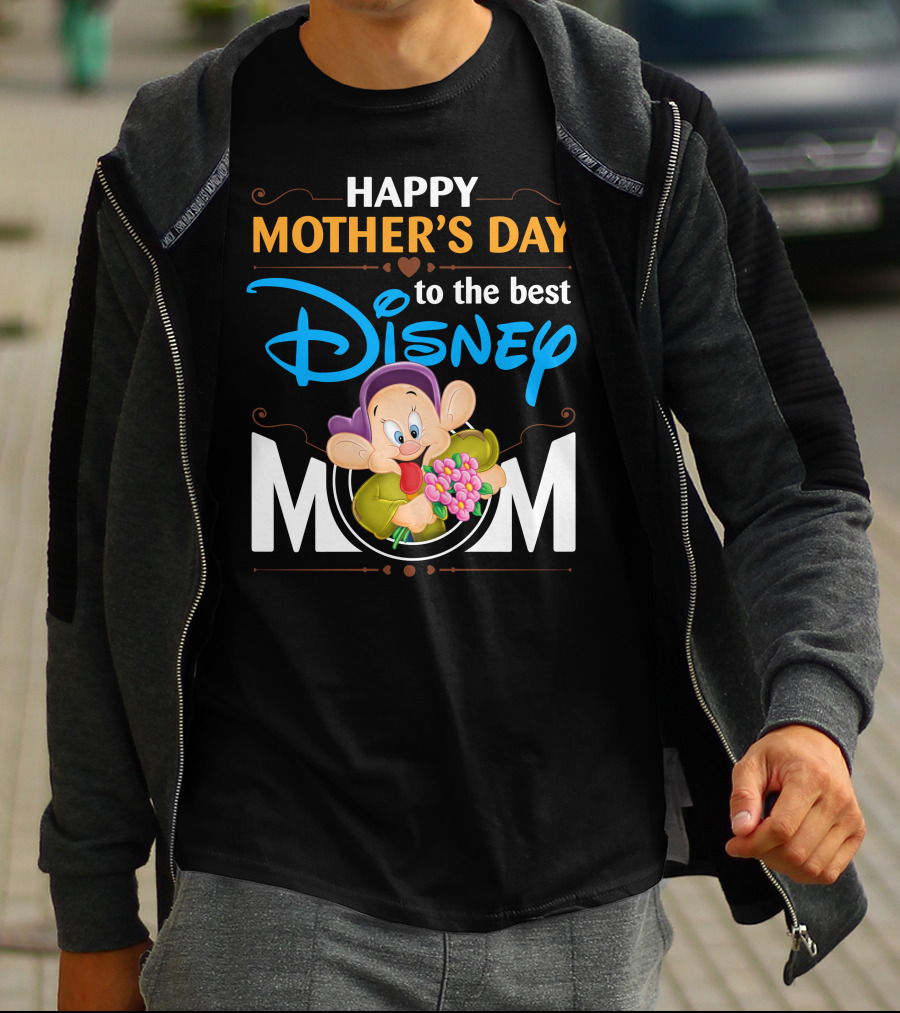Happy Mother's Day To The Best Disney Mom T-Shirt