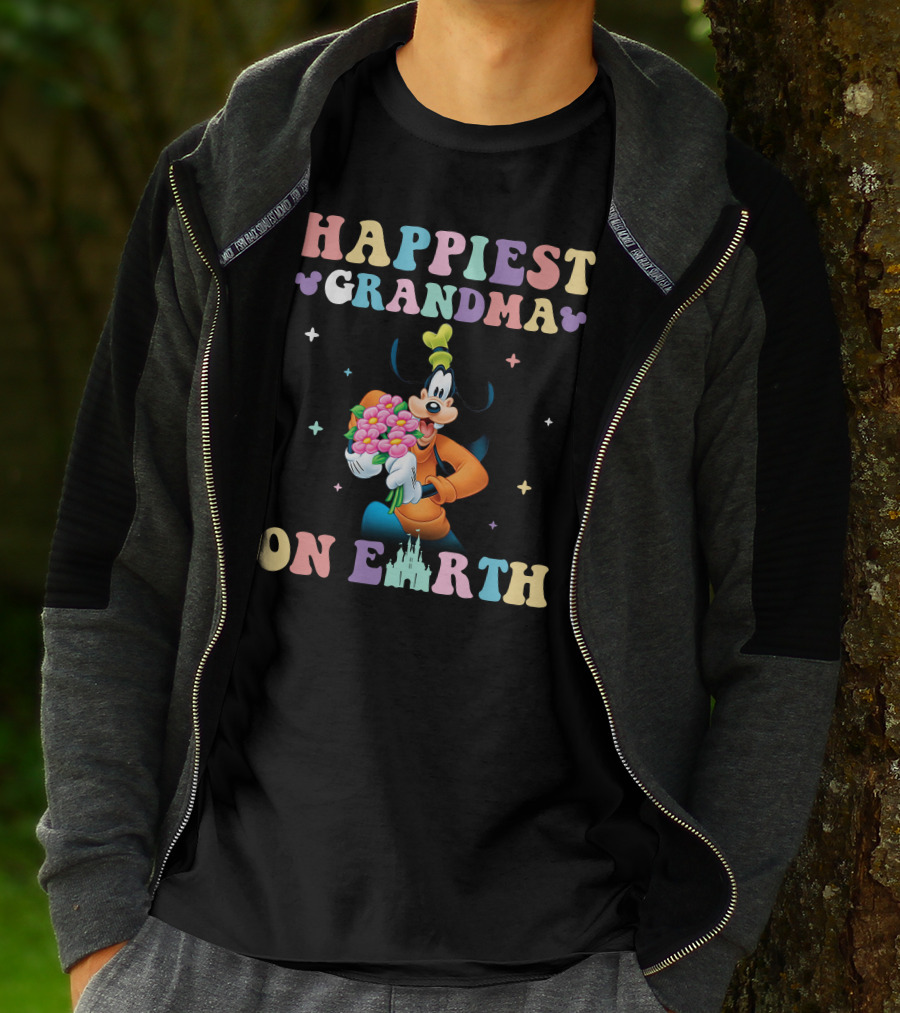 HAPPIEST GRANDMA ON EARTH GOOFY T-Shirt