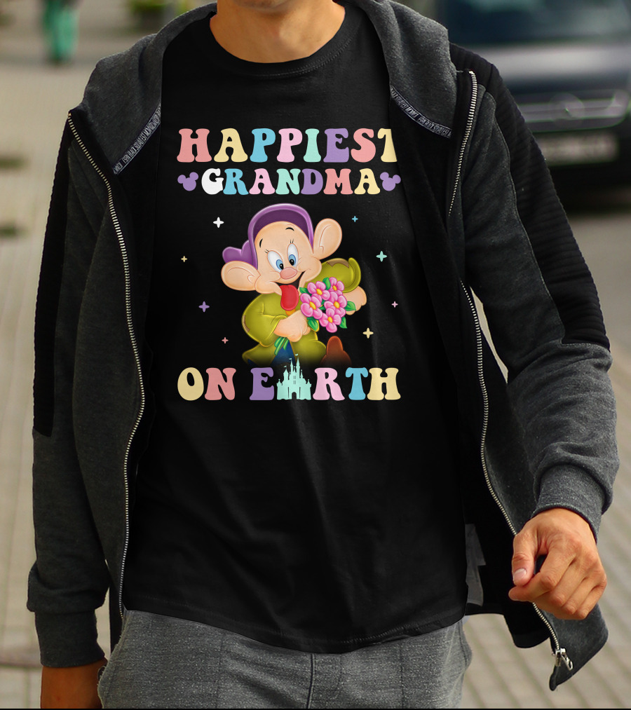 Happiest Grandma On Earth Dopey T-Shirt