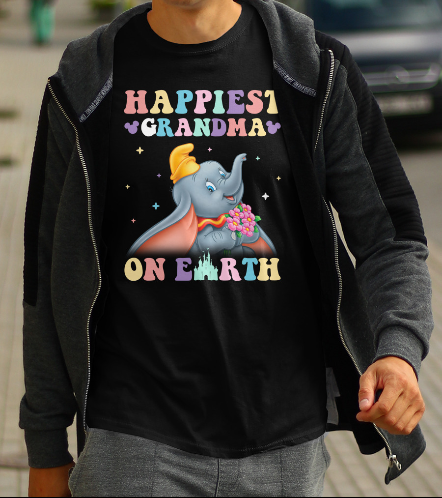 Dumbo Happiest Grandma On Earth T-Shirt