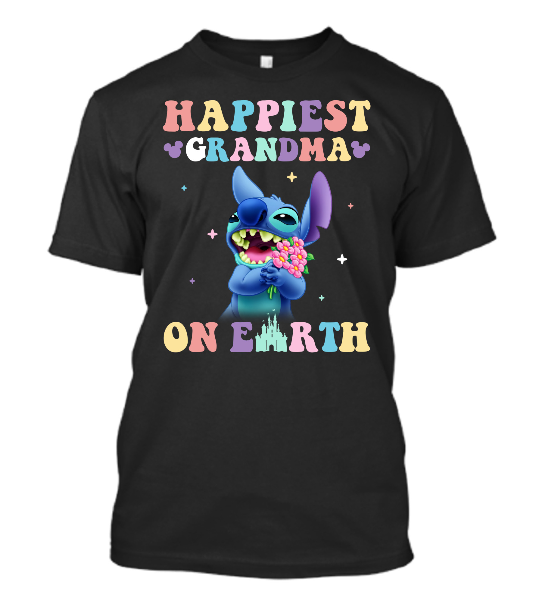 Happiest Grandma On Earth Stitch Disney T-Shirt