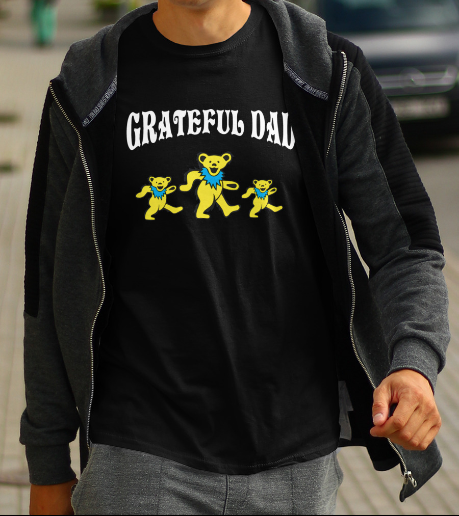 Grateful Dad Dancing Bears T-Shirt