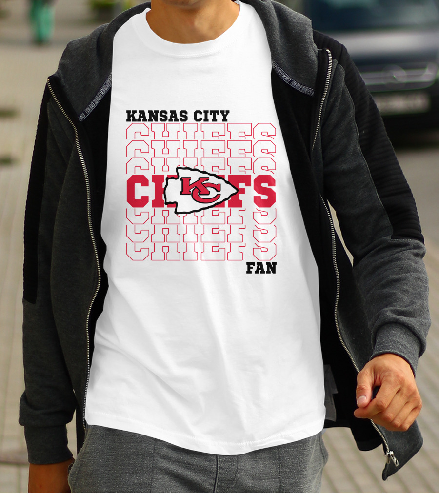 Kansas City Chiefs Fan Chiefs KC Arrowhead T-Shirt