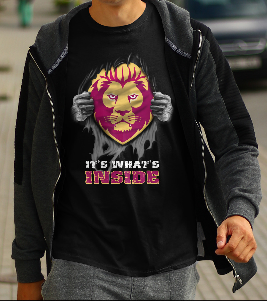 Brisbane Lions It's What's Inside T-Shirt