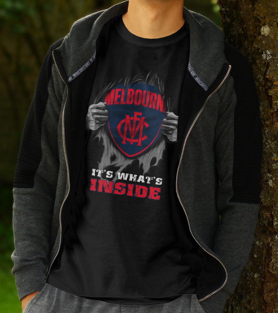 MELBOURNE DEMONS IT'S WHAT'S INSIDE MFC T-Shirt