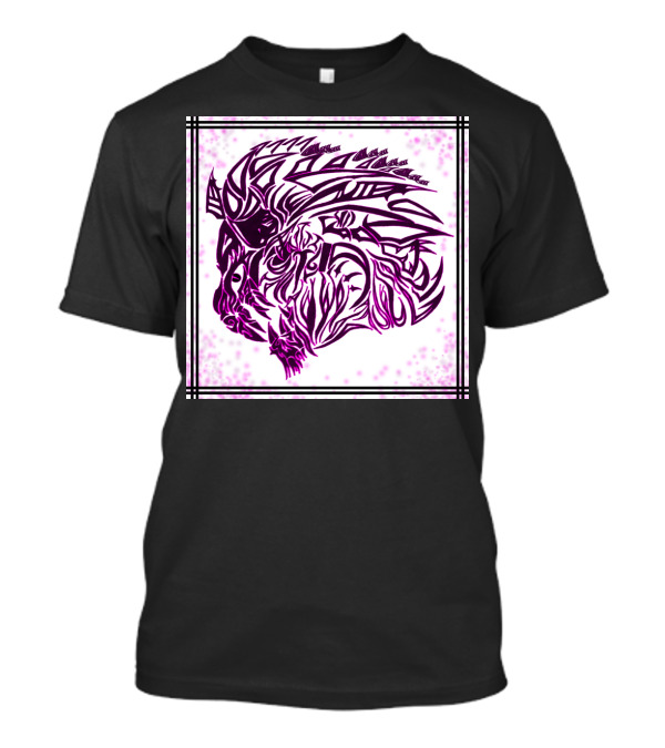 Foo Dog Pink Tribal T-Shirt